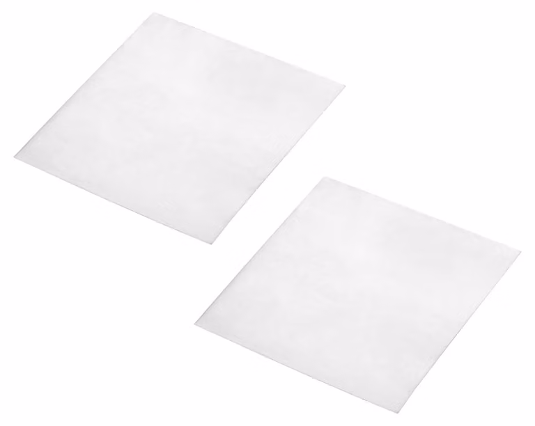 Piastre di zinco, 4 pezzi, purezza 99,99%, dimensioni 0,5 x 100 x 100 mm