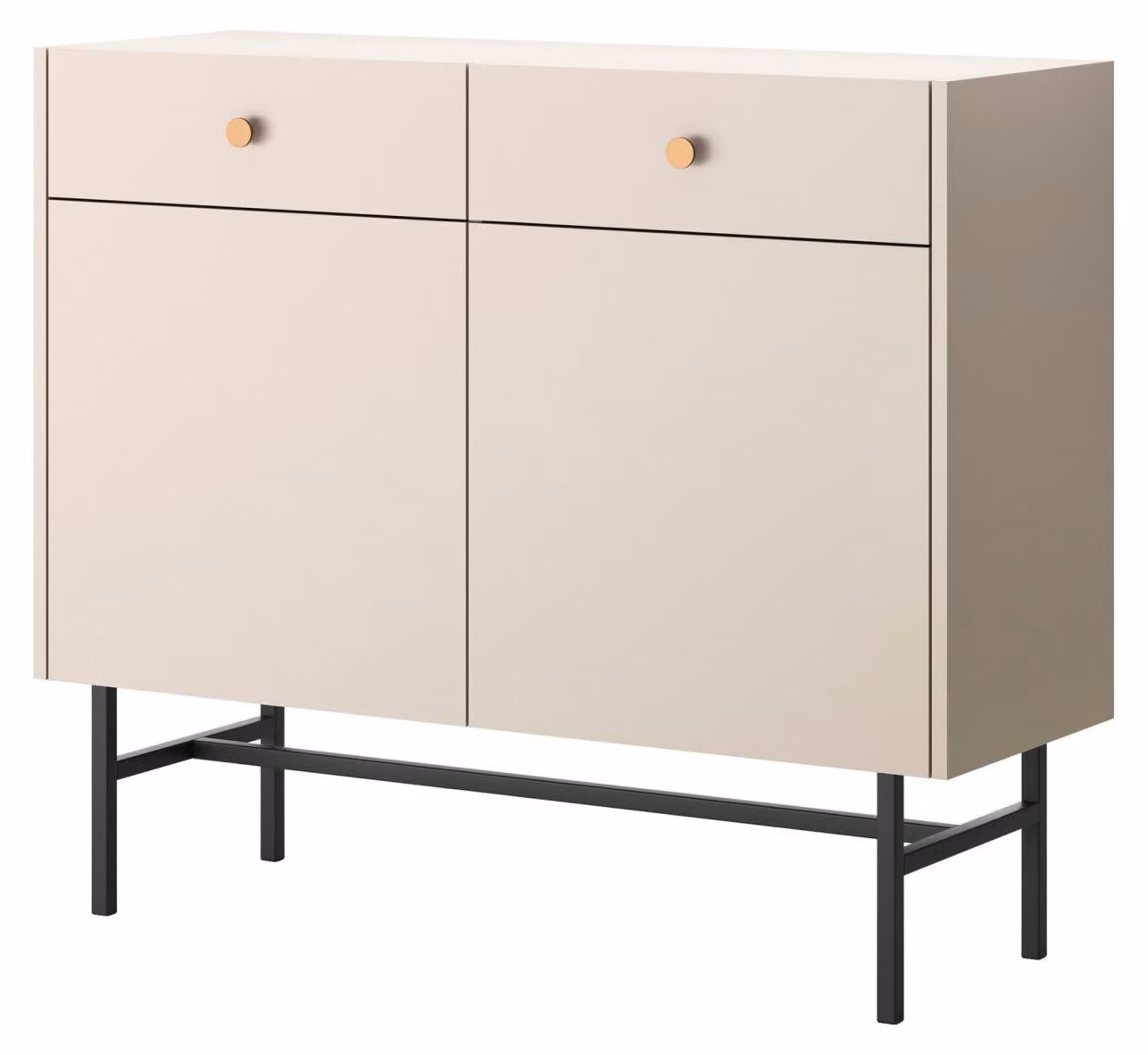Selsey Divenos - Credenza a 2 ante, greige, 104 cm