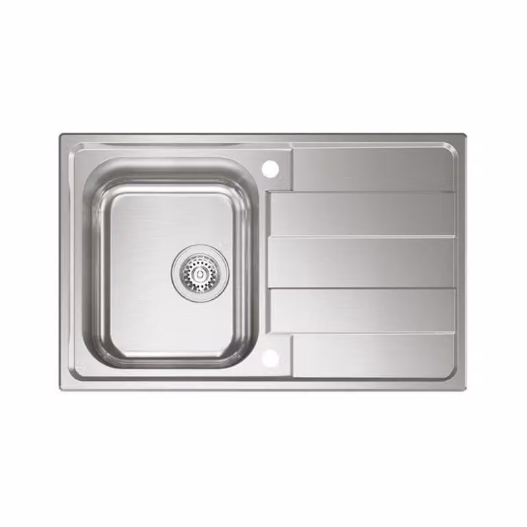 NABER Riva 1, lavello da incasso, acciaio inox