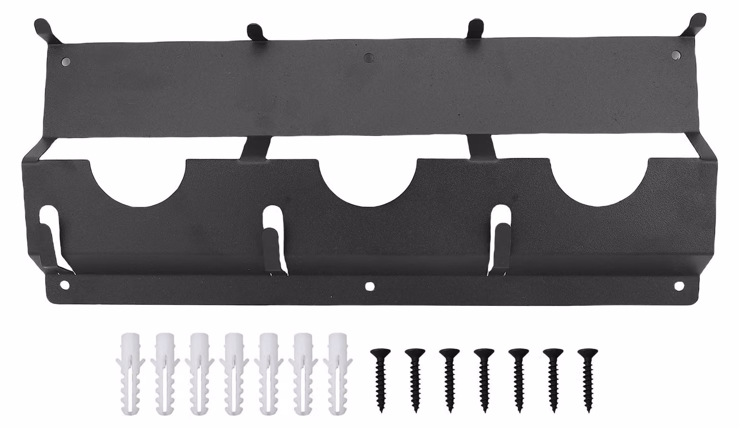 Supporto da parete per smerigliatrice angolare con dischi, gancio, gancio per cavi, taglierina, lucidatrice, sistema di stoccaggio per utensili elettrici per garage e officina