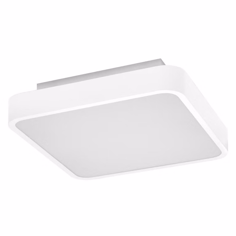 LEDVANCE ORBIS BACKLITE SQUARE SMART+ Wi-Fi bianco, apparecchio LED dimmerabile per interni, 28W, temperatura di colore da 3000 a 6500K, 2400 lumen, luce RGB per luce bianca e colorata, 35x35cm
