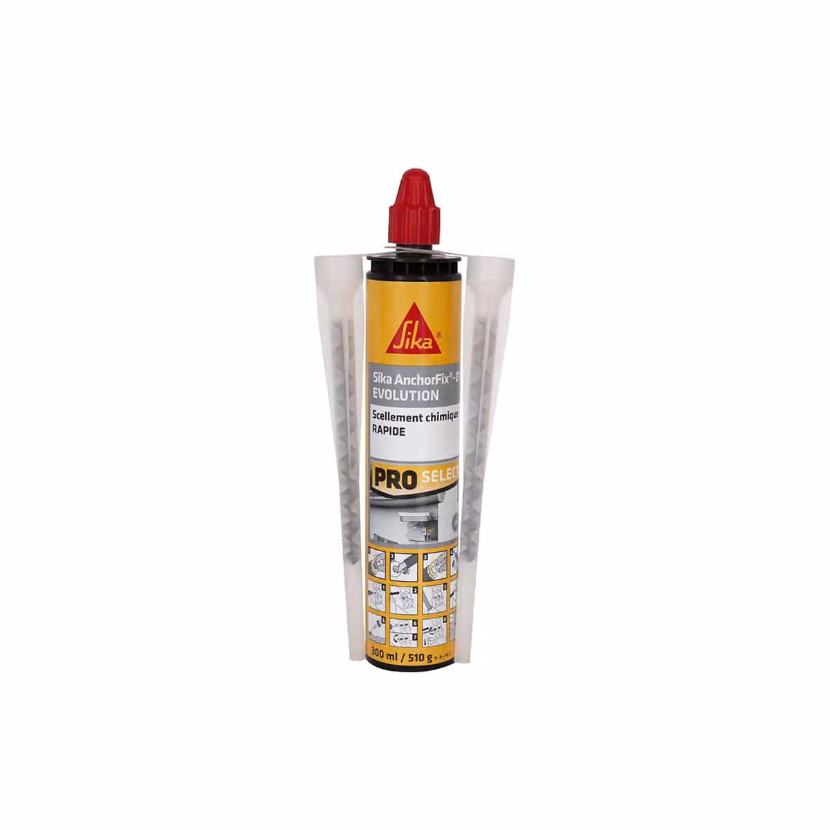 SIKA Anchorfix-1 Evolution, resina chimica a indurimento rapido - Steinton - 300 ml