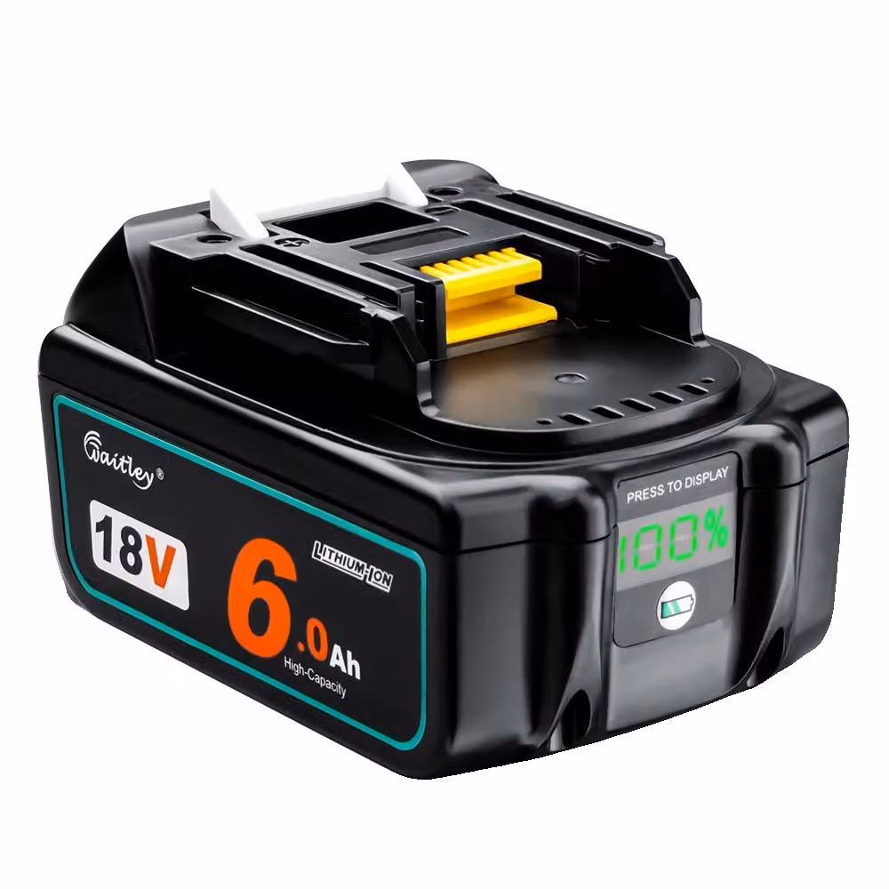 Batteria, utensili elettrici da 18 V, ricaricabile, 1 batteria da 6 Ah