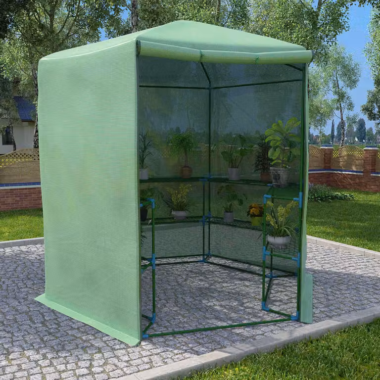 The Living Store Serra con ripiani in acciaio 227x223 cm