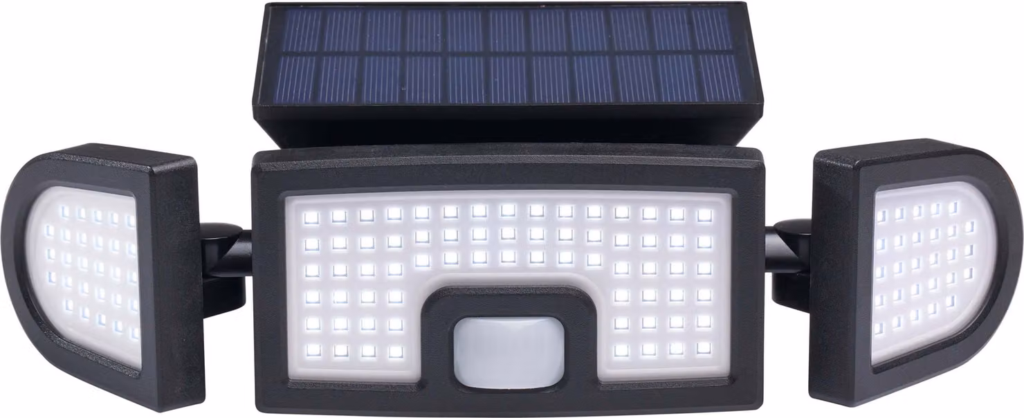 Faretto LED con sensore di movimento solare Telecomando Batteria ricaricabile da 2400 mAh IP54