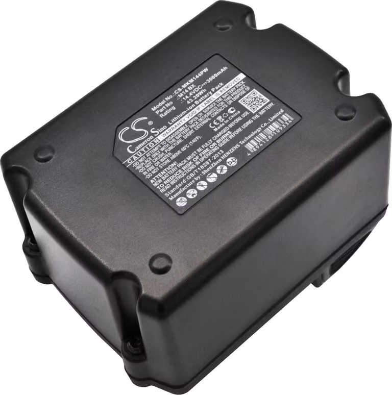 TECHTEK Batteria compatibile con [Milwaukee] C14 DD, C14 PD, M14, M14 B4, M14 BX sostituisce M14 BX