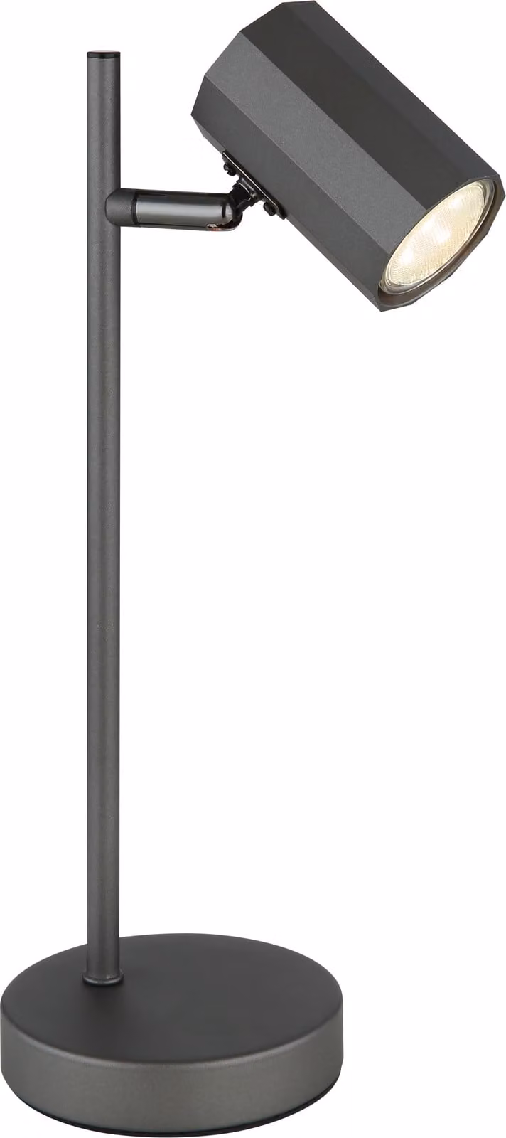 Lampada da tavolo Globo 57918T JAMES GU10 5 W grigio/opaco