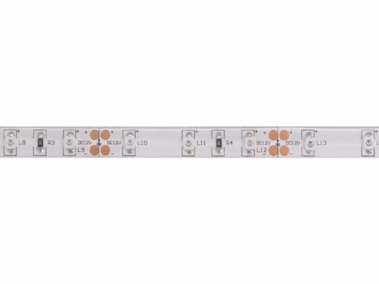 Striscia LED Velleman, flessibile, autoadesiva, IP61, 300 LED, 5 m, 12 V, giallo