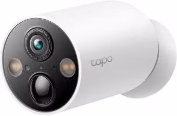 Telecamera di sicurezza IP esterna TP-Link Tapo C425 bianca con batteria e connessione WiFi