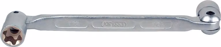 KS TOOLS Chiave Torx-E a doppio snodo E6xE8 - 517.0330