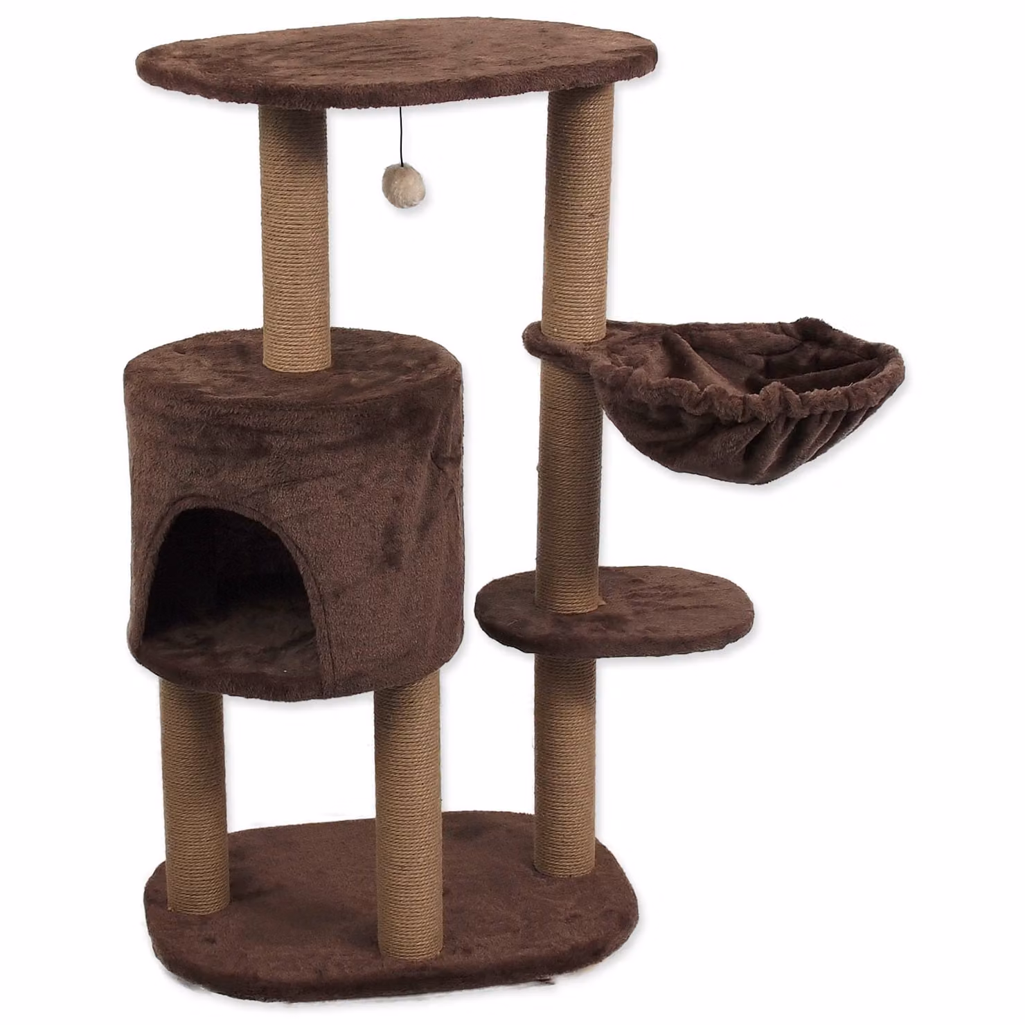Gatto MAGICO Amanda marrone 110 cm 1 pz