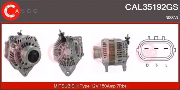 Alternatore 150A