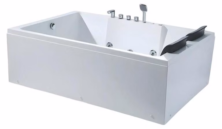 Wanne Wellnesswanne Bad Badewanne Whirlpool Luxuswanne Massagewanne 180x120 cm