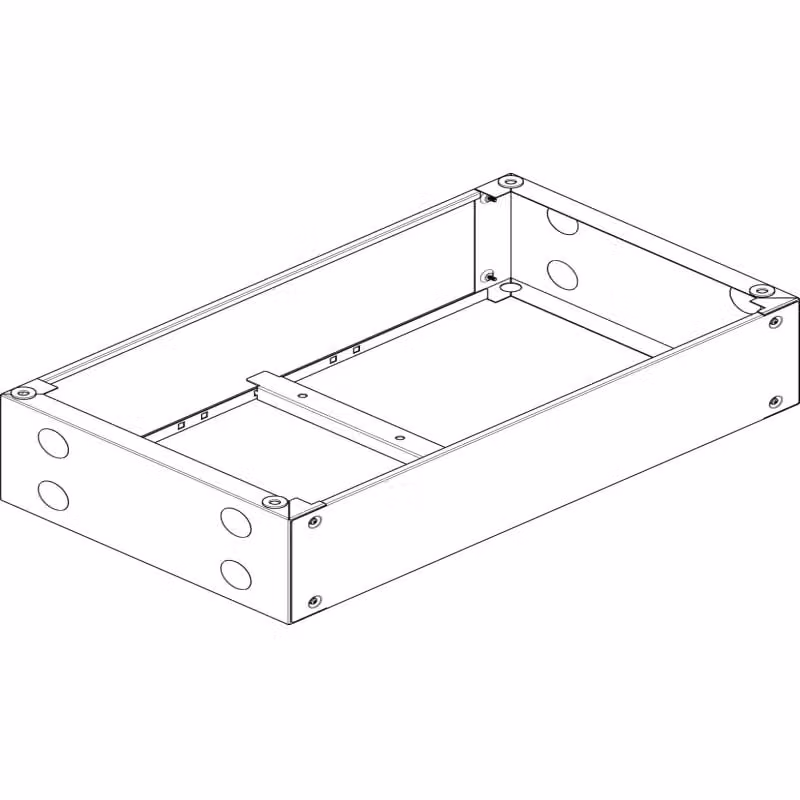 Base ABN RAL 7022 L 840 x H 200 x P 500 mm US320