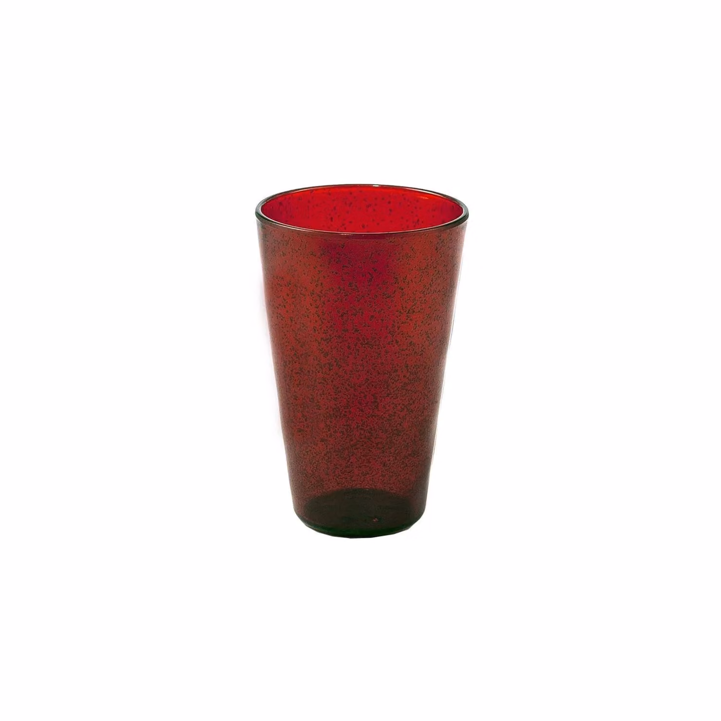 Bicchiere alto da bibita Memento Synth metacrilato, Rosso, 6 pezzi