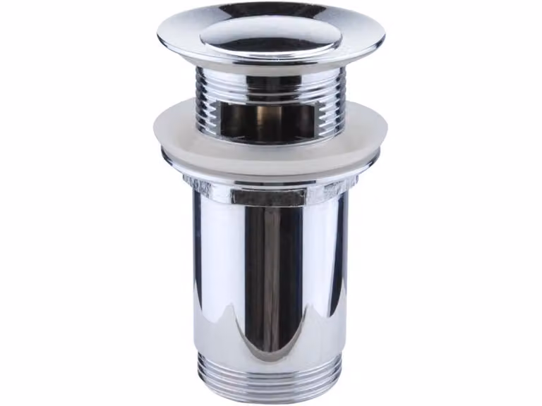 Scarico per lavabo Balletto (81097) Scarico per lavabo Click-Clack, doppio, cromo