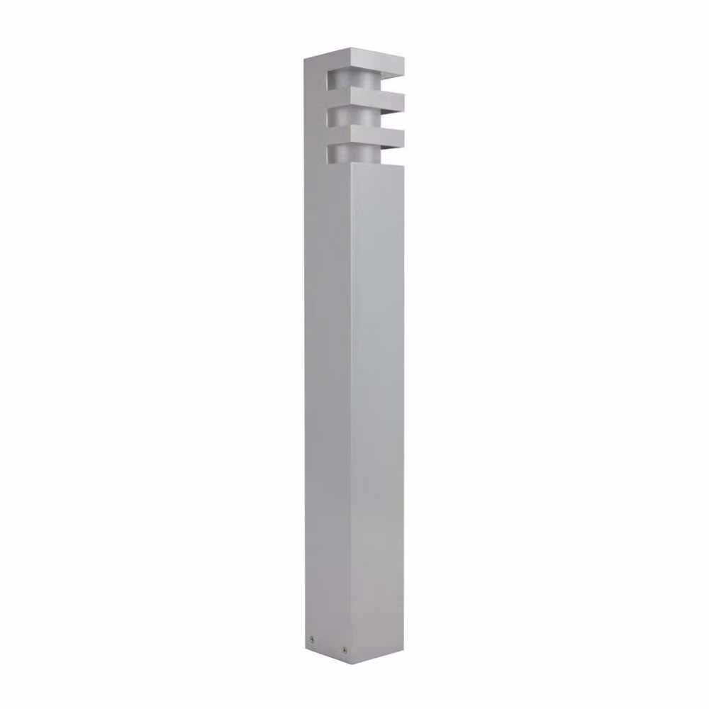Paletto da giardino 75 cm 1xE27 argento IP54 SU-MA RADO RADO 1 AL