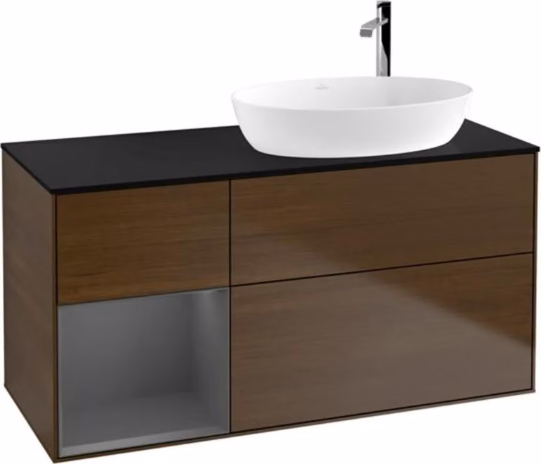 V&B illuminazione a parete per lavabo Finion 120cm, Pl b m, Rg A m Lac, wal ven