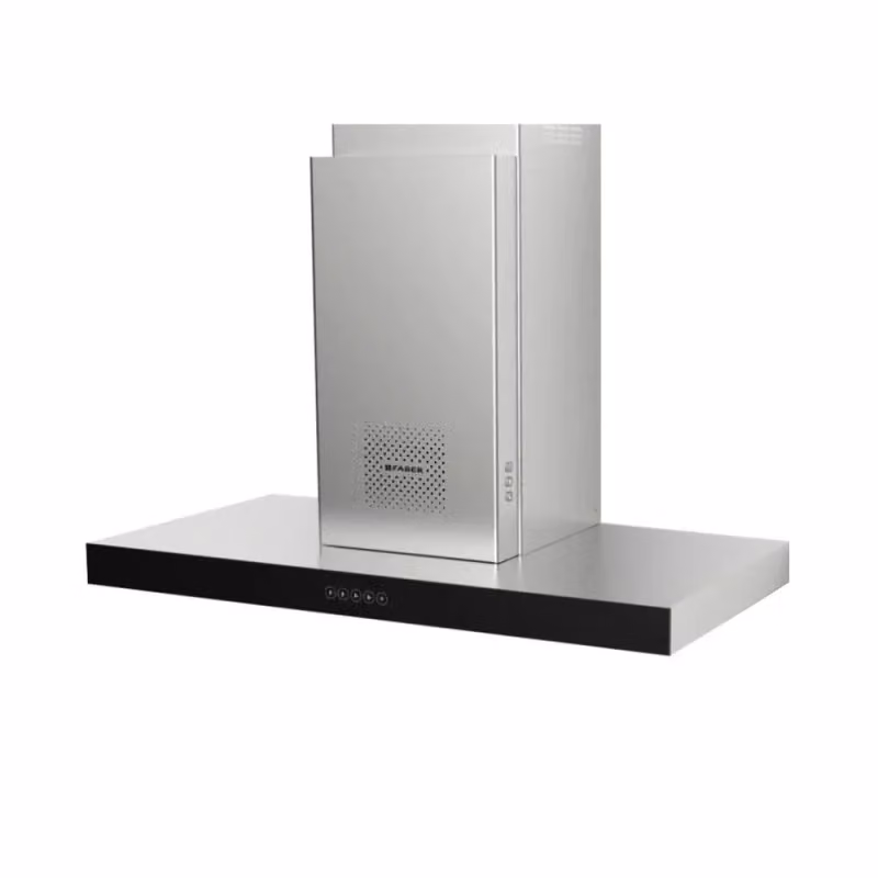 Cappa aspirante a parete Faber Air Hub Stilo Glass Comfort, Inox e Vetro Nero, Classe A+, 90 cm – 2