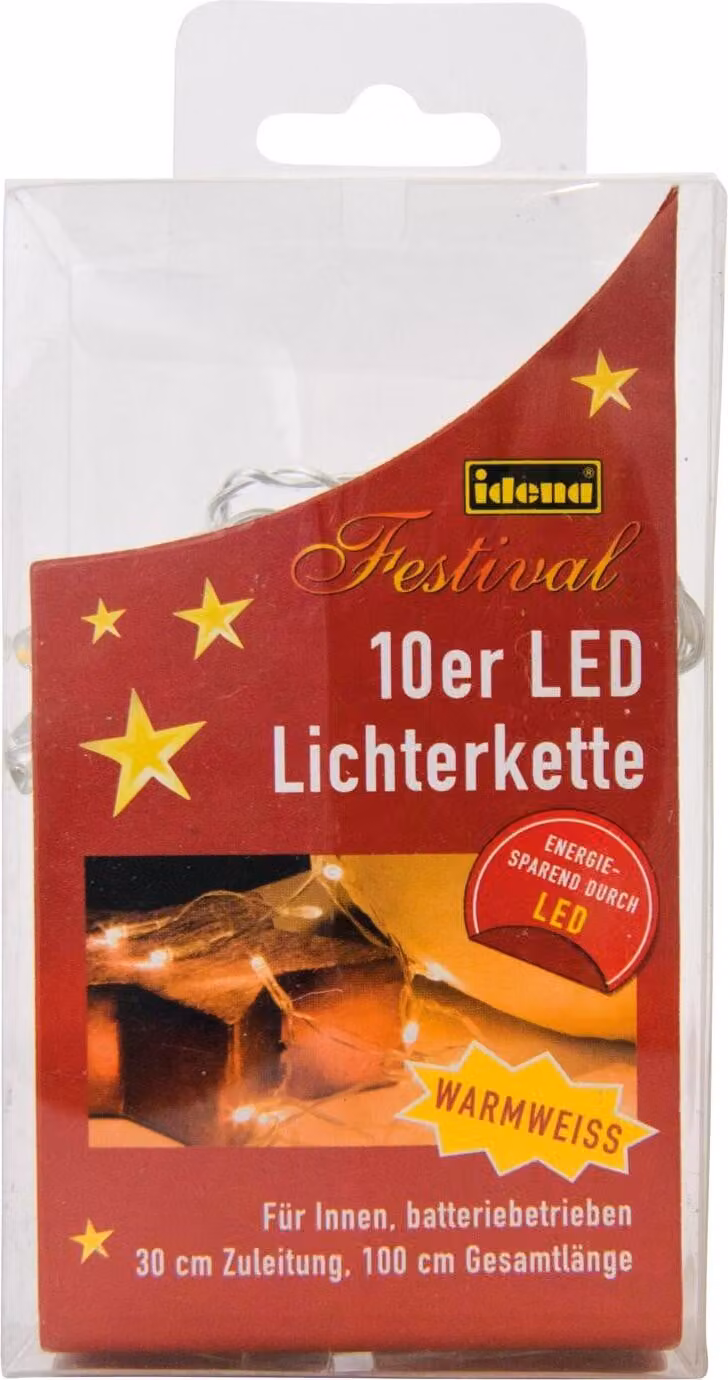Idena 80062 Idena 10er LED-Lichterkette