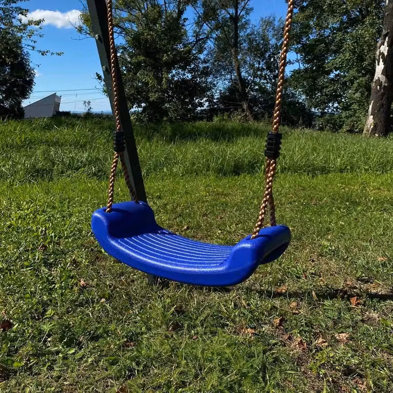 Seggiolino per altalena, altalena regolabile I Altalena per bambini Accessori per giardino e parco giochi Indoor Outdoor I Blu
