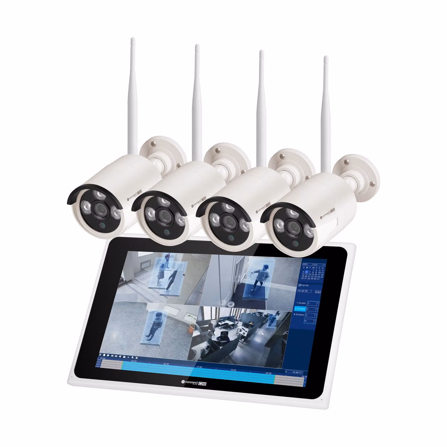 Sistema di telecamere Kruger&Matz C210 WiFi Tuya 1080p