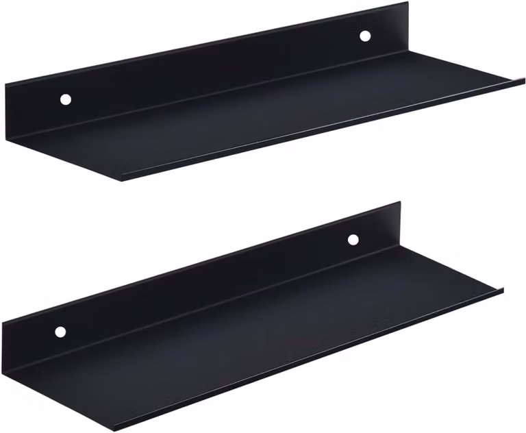 Solidchoice - Set di 2 mensole autoadesive da parete