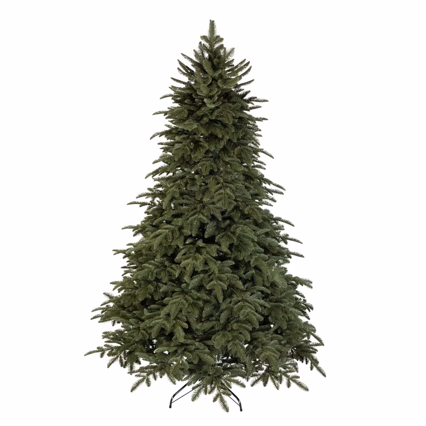 Novatom Albero di Natale artificiale Snaptree Nordmann, rami in polietilene (PE) di alta qualità (220 cm)