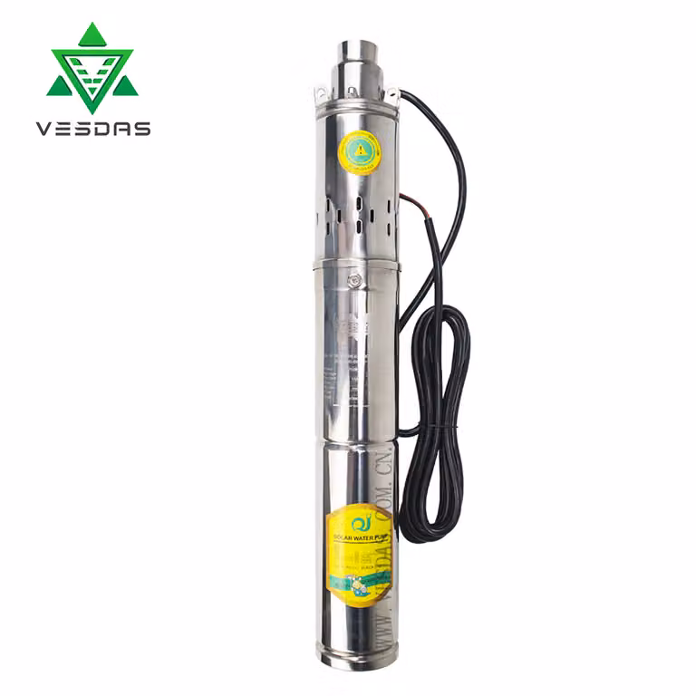 Pompa sommergibile a energia solare - Spina europea da 370 V, potenza 750 W, pompa a girante