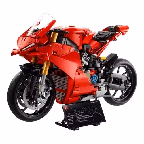 LEGO Technic Motocicletta Ducati Panigale V4 S Rossa 42202 – 3