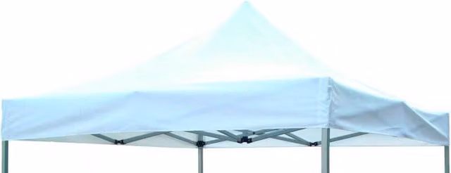 Telo di ricambio bianco in poliestere per gazebo Professional GIORDANOSHOP 3x4,5 m