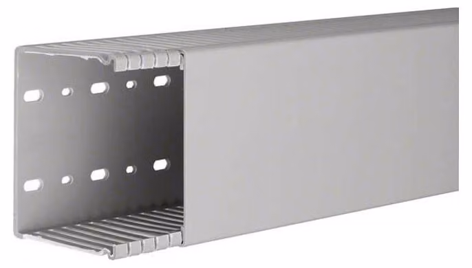 2 metri di tubo di cablaggio - Sistema di condotti scanalati 85x108 mm BA6 80100B gr