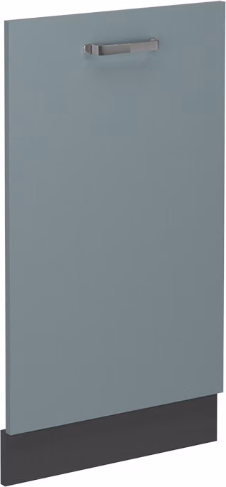 Pannello frontale della lavastoviglie Vicco R-Line Grigio-blu 45 cm senza piano di lavoro, Model 54483