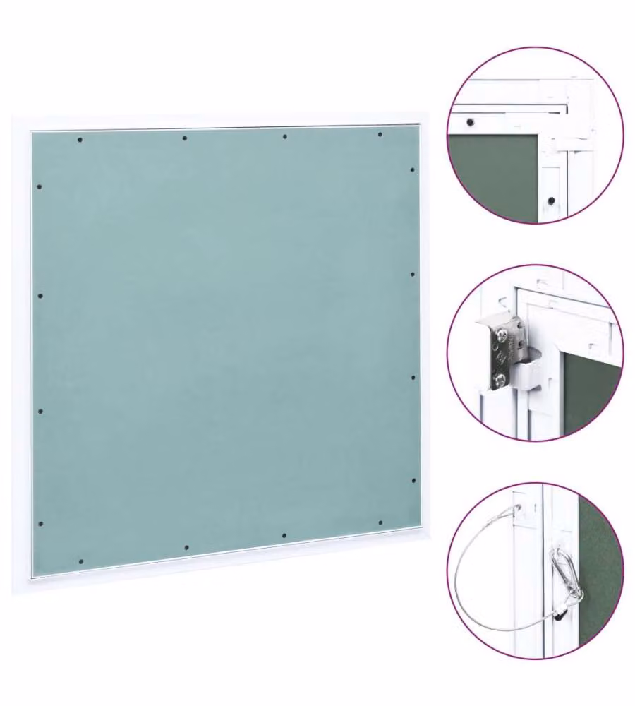 Pannello di Accesso Telaio in Alluminio e Cartongesso 700x700mm
