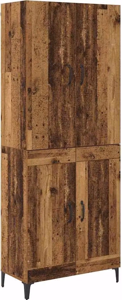 Credenza Legno vecchio 69,5 x 34 x 180 cm Legno multistrato
