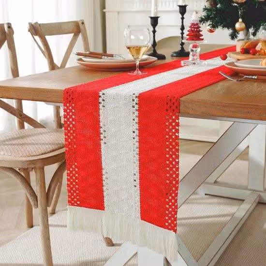 Lampada da tavolo in stile rustico con colori naturali - Lampada da tavolo con motivo a spazzole - Decorazione da tavola semplice e sobria per la casa, matrimoni e la camera degli sposi.