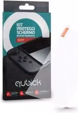 Protezione schermo trasparente Qubick per Nintendo SWITCH