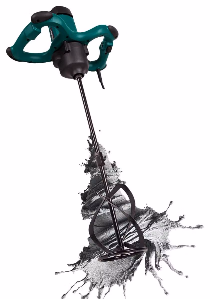 Miscelatore per vernici e calcestruzzo, 1800 W, 2 velocità, cavo da 3 metri, elica da 140×600 mm
