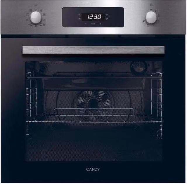 Forno da incasso elettrico Candy FCM955XRL-CN con pirolisi, vapore e Wi-Fi, Classe A, L 59,5 cm x P 56,8 cm x H 59,5 cm, Nero Inox