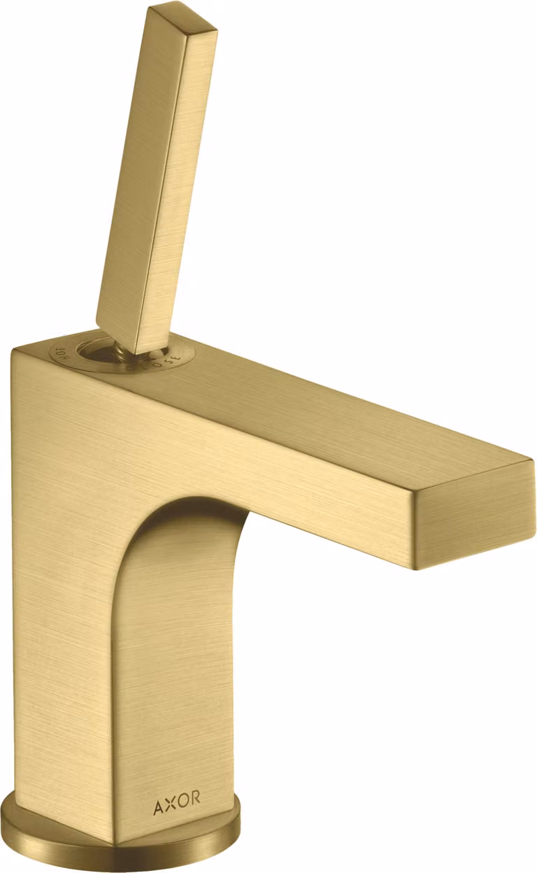hansgrohe AXOR Citterio Mitigeur monocommande de lavabo 90, vidage escamotable, pour lave-mains, 39035950, 39035950