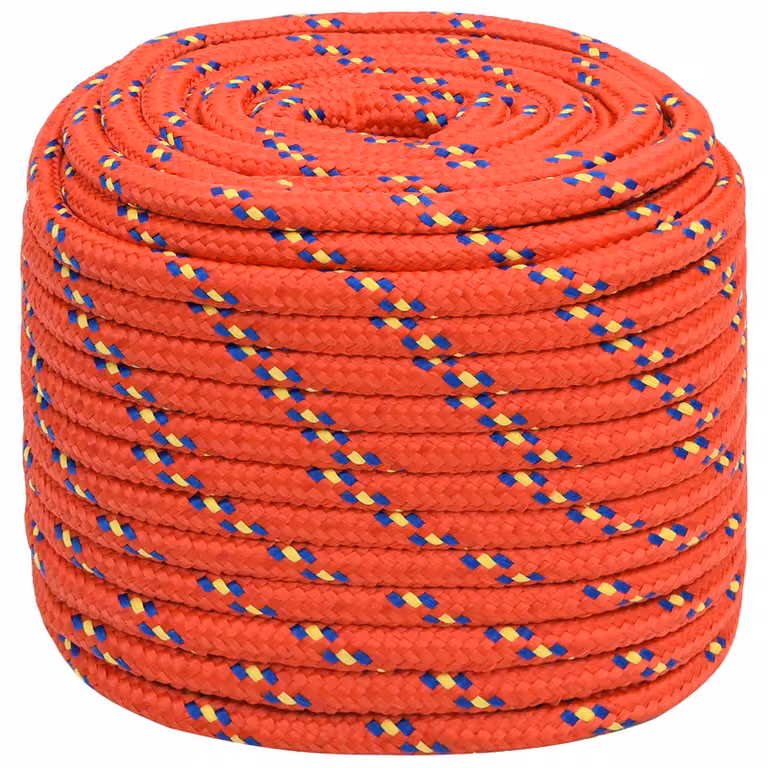 Corda multiuso vidaXL in plastica rossa, diametro 18 mm, lunghezza 100 m