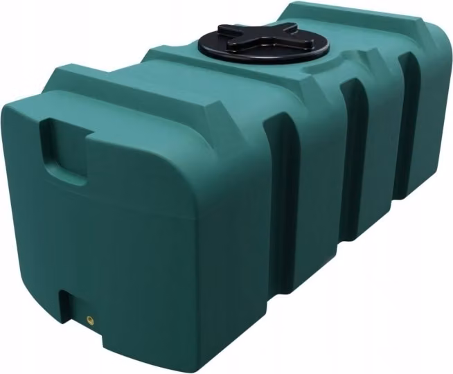 Serbatoio in plastica da 500l per acqua, acqua piovana, fossa settica con omologazione PZH