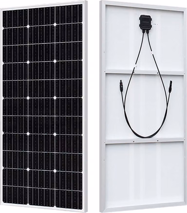 Pannello solare, alta efficienza fino al 24%, design leggero, pannello solare da 100W