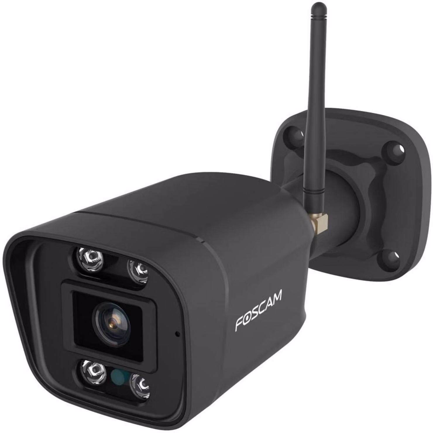 Foscam V5P - IP-Sicherheitskamera - Draußen - Kabelgebunden - Amazon Alexa & Google Assistant - 4500 K - Extern