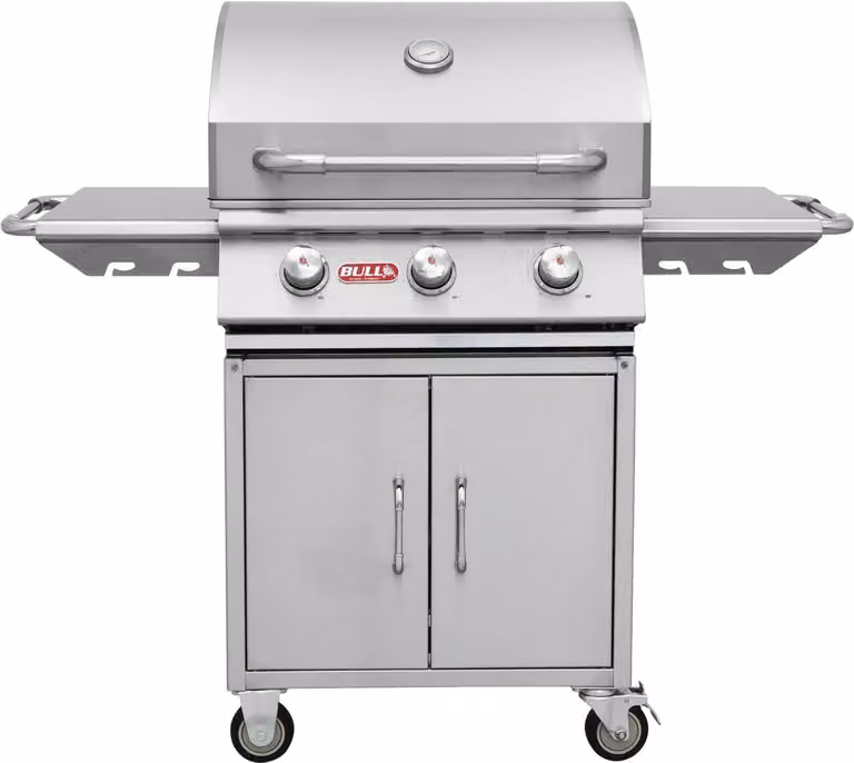 Barbecue a gas metano Bull Steer con carrello