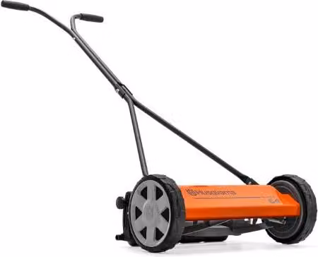 Tagliaerba manuale Husqvarna Novocut con lama elicoidale e rotante, larghezza di taglio 40 cm, colore arancione
