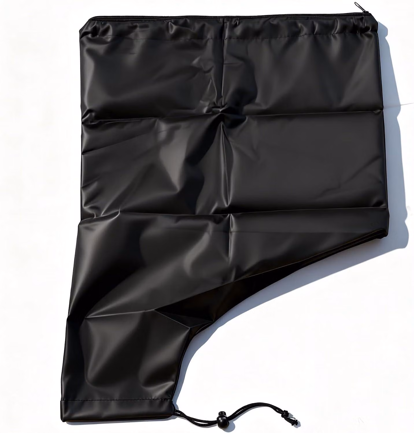 Sacchetto sottovuoto per foglie, dimensioni 60 x 44 cm, colore nero, per la conservazione