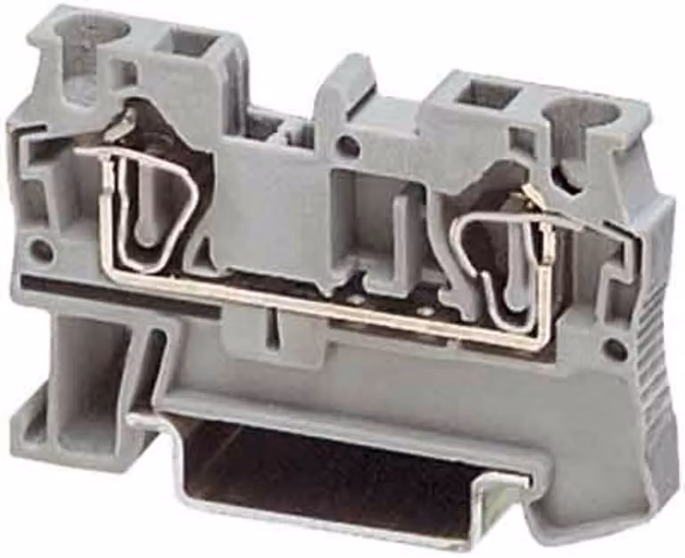 Tappo a molla di tensione 0,08-6qmm B=6,2mm grande - Morsettiera di alimentazione 6,2mm 32A ST 4