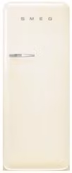 Frigorifero e congelatore monoporta Smeg 50 Style FAB28RCR6, colore beige, classe energetica C, L: 60,1 cm, P: 72,8 cm, H: 153 cm