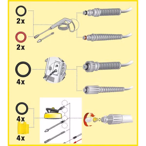 KÄRCHER 26407290 KÄRCHER O-Ringe-Set